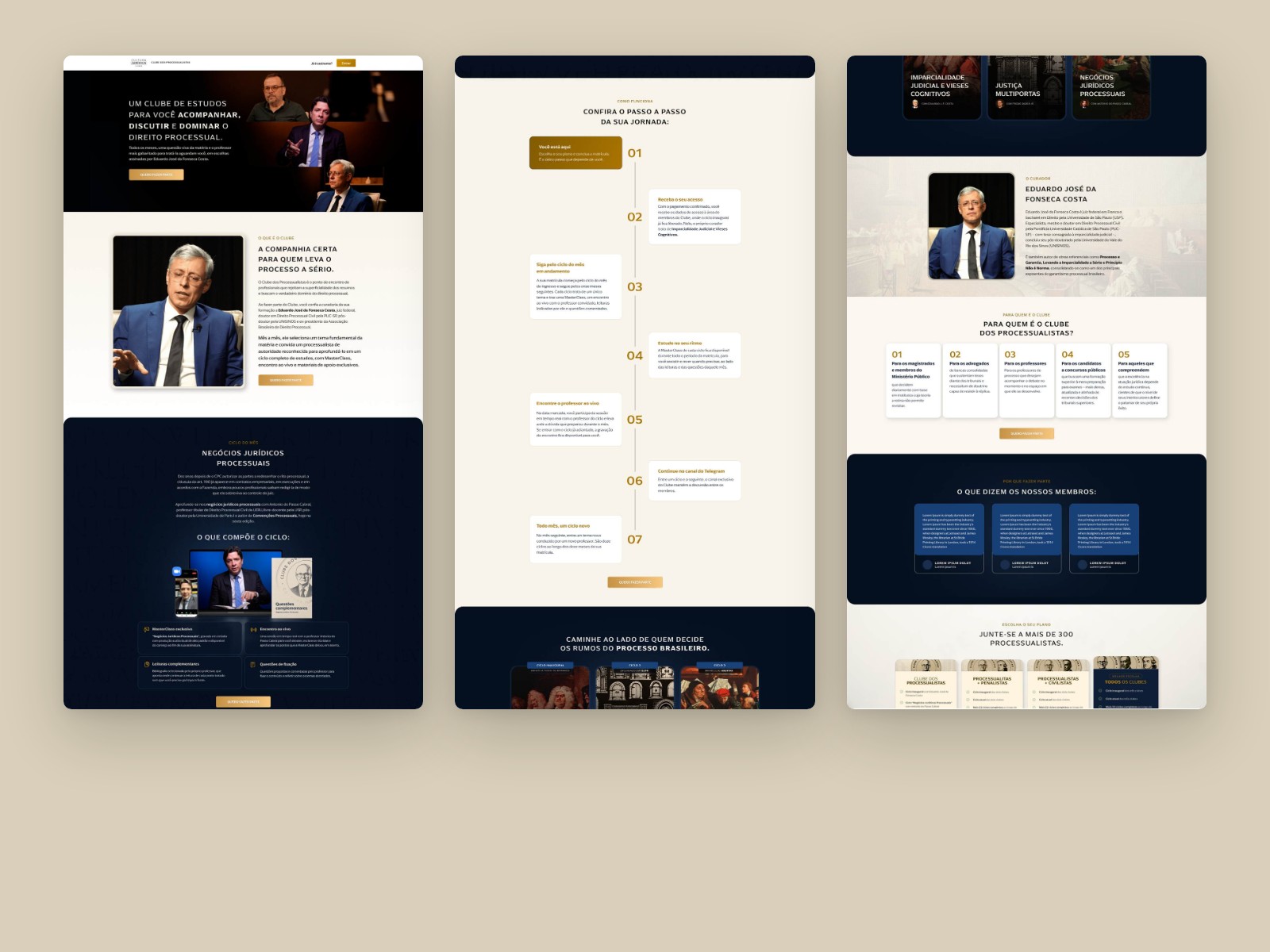 G7 Jurídico website, part 7