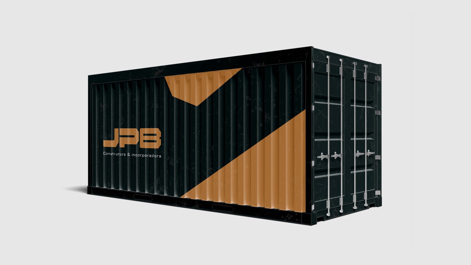 JPB container with the identity applied